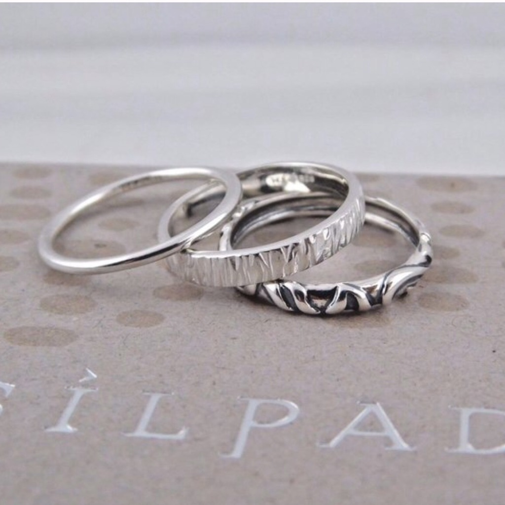 High Shine Stack Rings